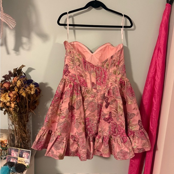 Sherri Hill Pink Dress - Picture 2 of 6